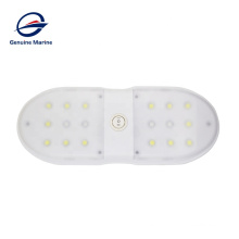285mm Square Surface Mount Interior 12V LED Boat Marine Caravan RV Ceiling Light For Car With Switch